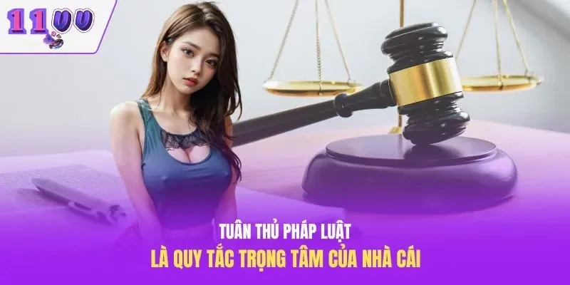Tuân thủ pháp luật là quy tắc trọng tâm của nhà cái